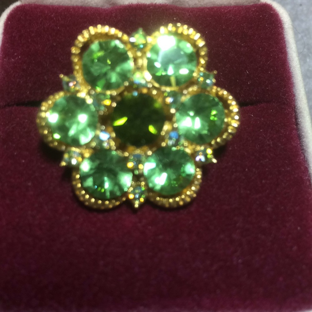 Green Stone Ring